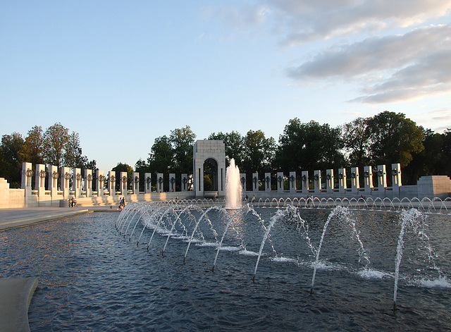 The WWII Memorial, September 2009