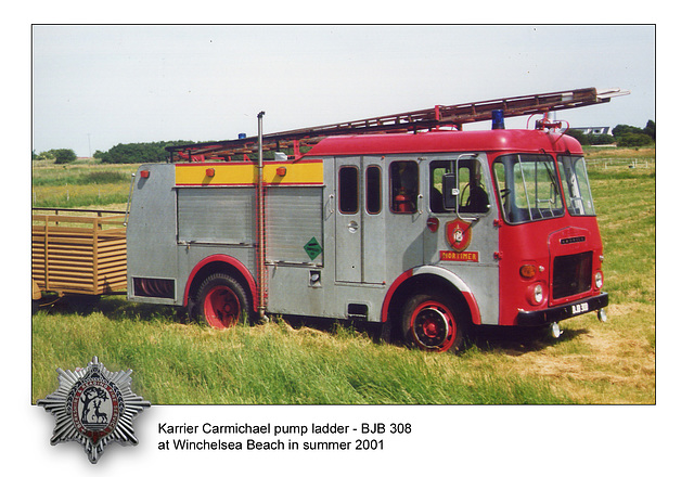 Karrier Carmichael fire engine Winchelsea 2001