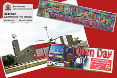 Seaford Community Fire Station Open Day advert 15 6 2012