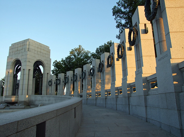 The WWII Memorial, September 2009