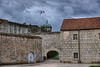 BESANCON: La citadelle: la tour de la reine.