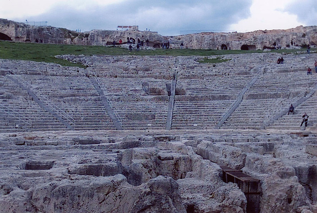 The Greek Theatre in Syracuse, March 2005