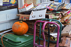 Still Life With Garbage – Augusta Avenue, Toronto, Ontario