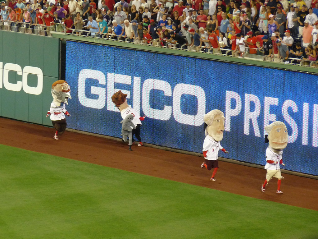 Shark Week and the Presidents' race collide