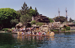 Tom Sawyer Island and Canoe in Frontierland, 2003