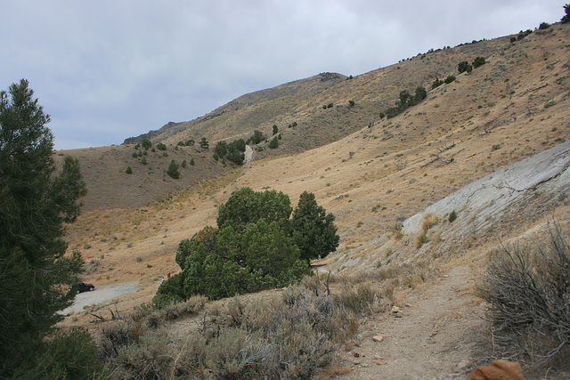 Fairview Peak Fault Scarp