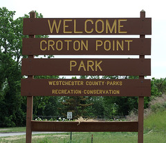 Croton Point Park Sign, June 2007