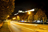 BESANCON:La Citadelle depuis Rivotte.