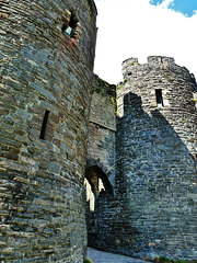 town walls, conway, gwynedd