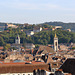 BESANCON: La Citadelle, les toits de Besançon.