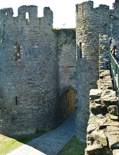 town walls, conway, gwynedd