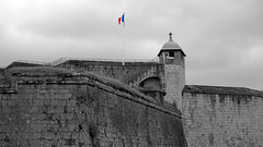 BESANCON: La Citadelle, la tour du roi.