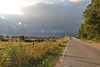 keine gute Aussichten für eine Radlerin