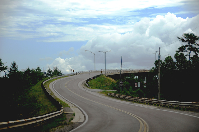 St. Joseph Island Bridge (heading south from the mainland)