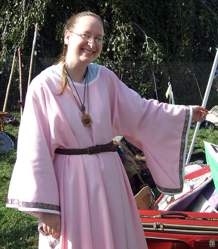 Lady Biya at the Fort Tryon Park Medieval Festival, Sept. 2007