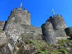 conway castle, gwynedd