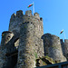 conway castle, gwynedd