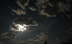 Moonlit cloud