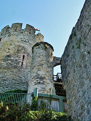 conway castle, gwynedd