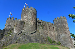 conway castle, gwynedd