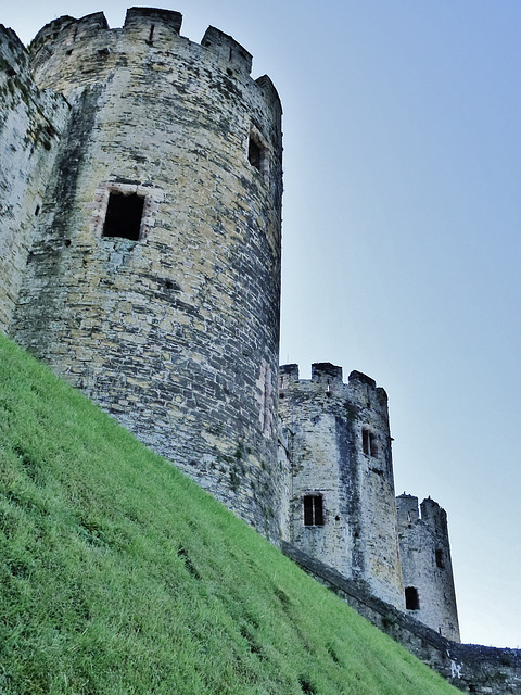 conway castle, gwynedd