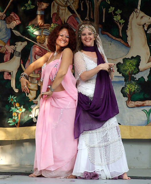 Belly Dancing at the Fort Tryon Park Medieval Festival, Sept. 2007