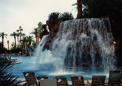 Swimming Pool at the Mirage Hotel in Las Vegas, 1992