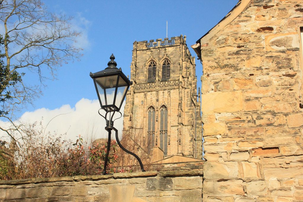 A Light by the Cathedral