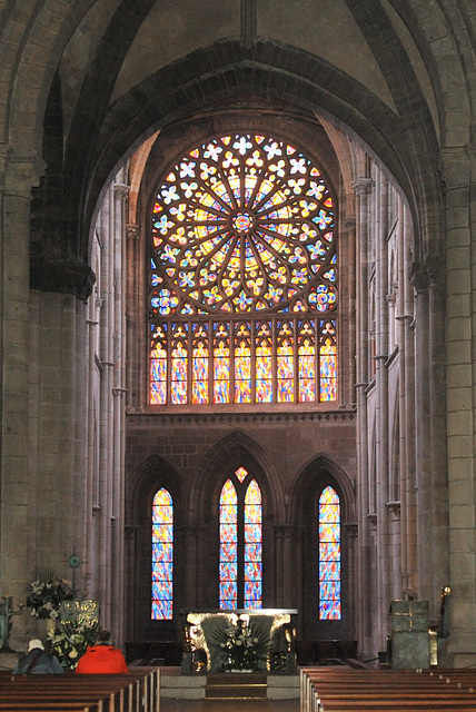 Rosace de la Cathédrale de St-Malo