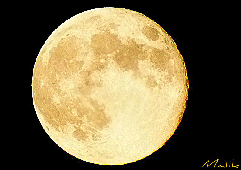 Lune de minuit.