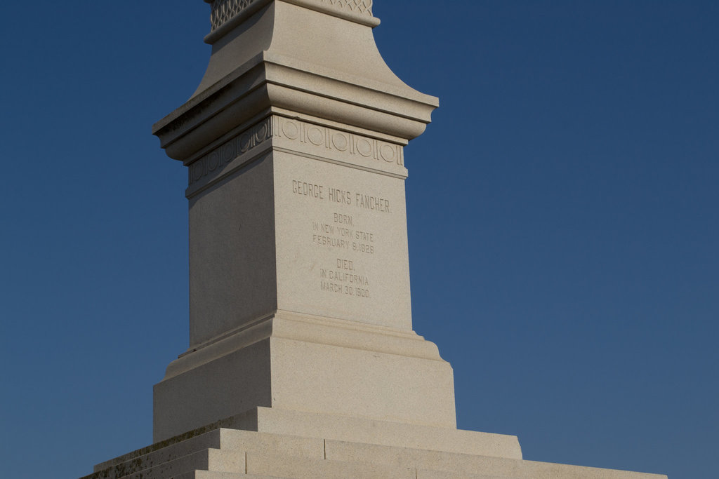 Tuttle, CA Fancher monument (0594)