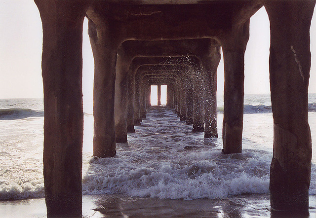 Under the Pier in Manhattan Beach, Oct. 2005