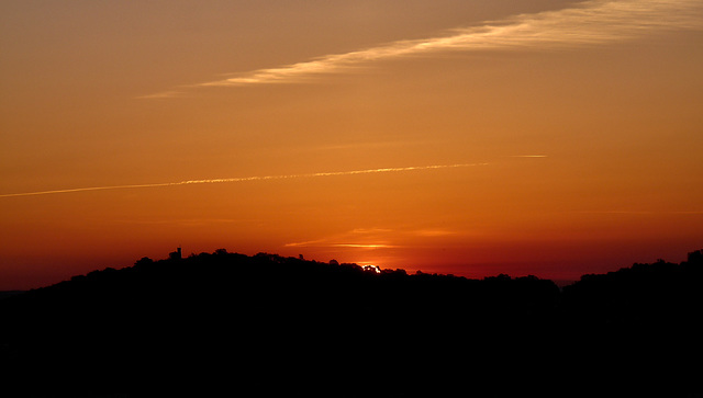 BELFORT: 20 mai 2011: Levé du du soleil.