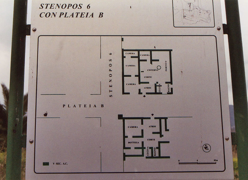 Site Plan in Naxos, March 2005