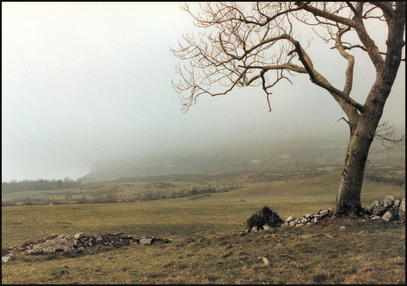 mist over Knocknarea