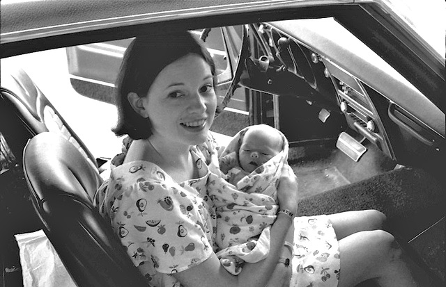 Bringing Home Baby Elise, 1974