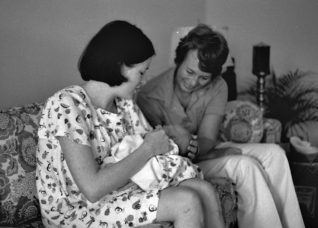 Bringing Home Baby Elise, 1974