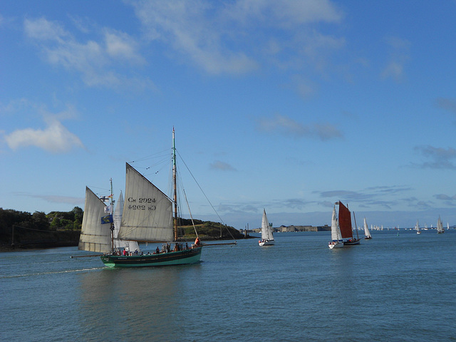 départ route maritime