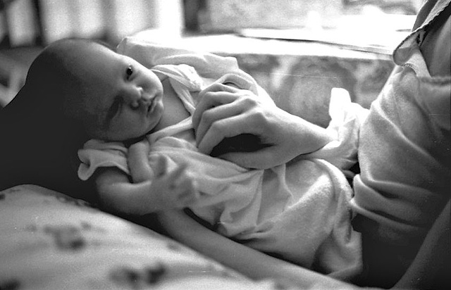 Bringing Home Baby Elise, 1974
