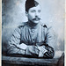 Sargeant (with marksman's sleeve badge), British Army c1890 (Cabinet Card)