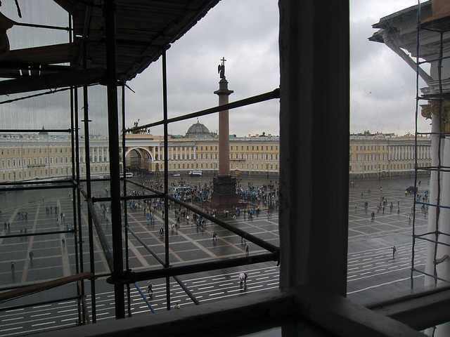 der Schlossplatz in Sankt Petersburg
