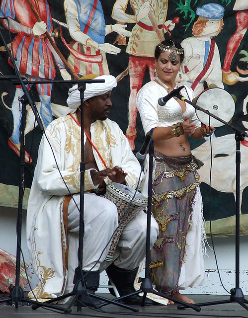 Near Eastern Musicians at the Fort Tryon Park Medieval Festival, October 2009