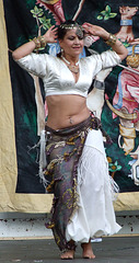 Belly Dancing at the Fort Tryon Park Medieval Festival, October 2009