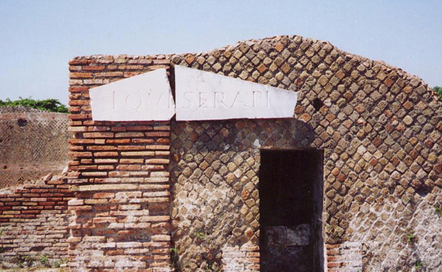 The Serapeum in Ostia Antiqua, June 1995