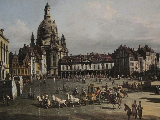 der Neue Markt in Dresden