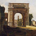 Detail of the Arch of Titus by a French Painter in the Metropolitan Museum of Art, August 2010