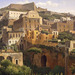 Detail of View of Naples by Dunouy in the Metropolitan Museum of Art, August 2010