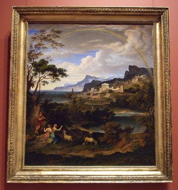 Heroic Landscape with a Rainbow by Koch in the Metropolitan Museum of Art, August 2010