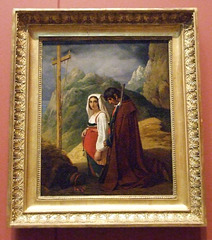 Italian Couple at a Roadside Shrine by Robert in the Metropolitan Museum of Art, May 2010