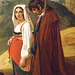 Detail of Italian Couple at a Roadside Shrine by Robert in the Metropolitan Museum of Art, May 2010